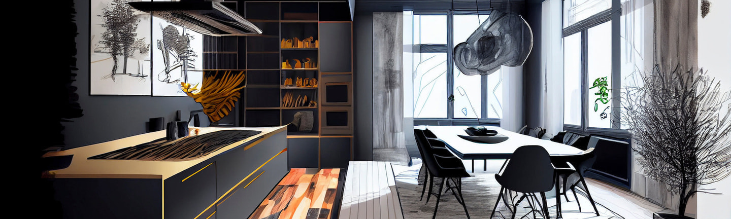 コンテナハウス内装